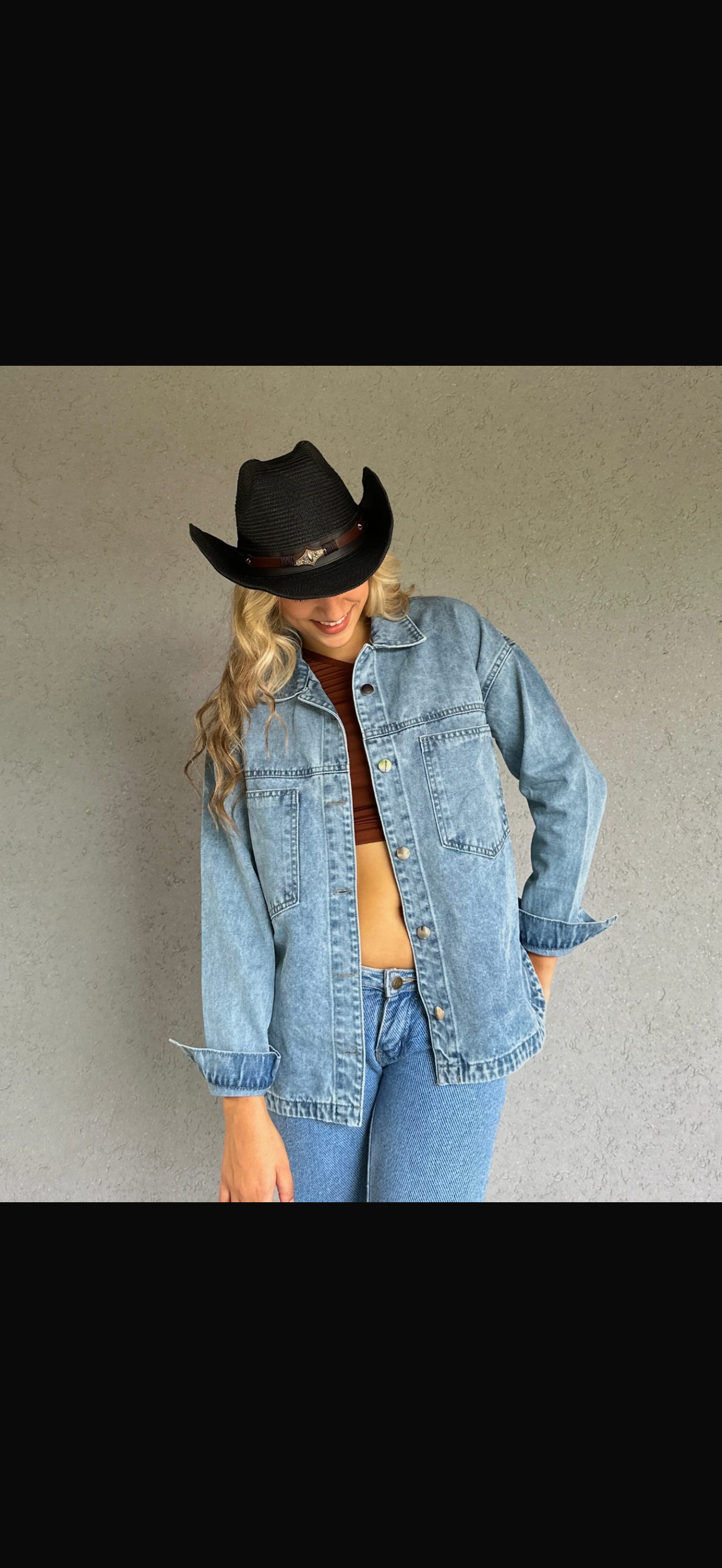 Camisaco de jeans