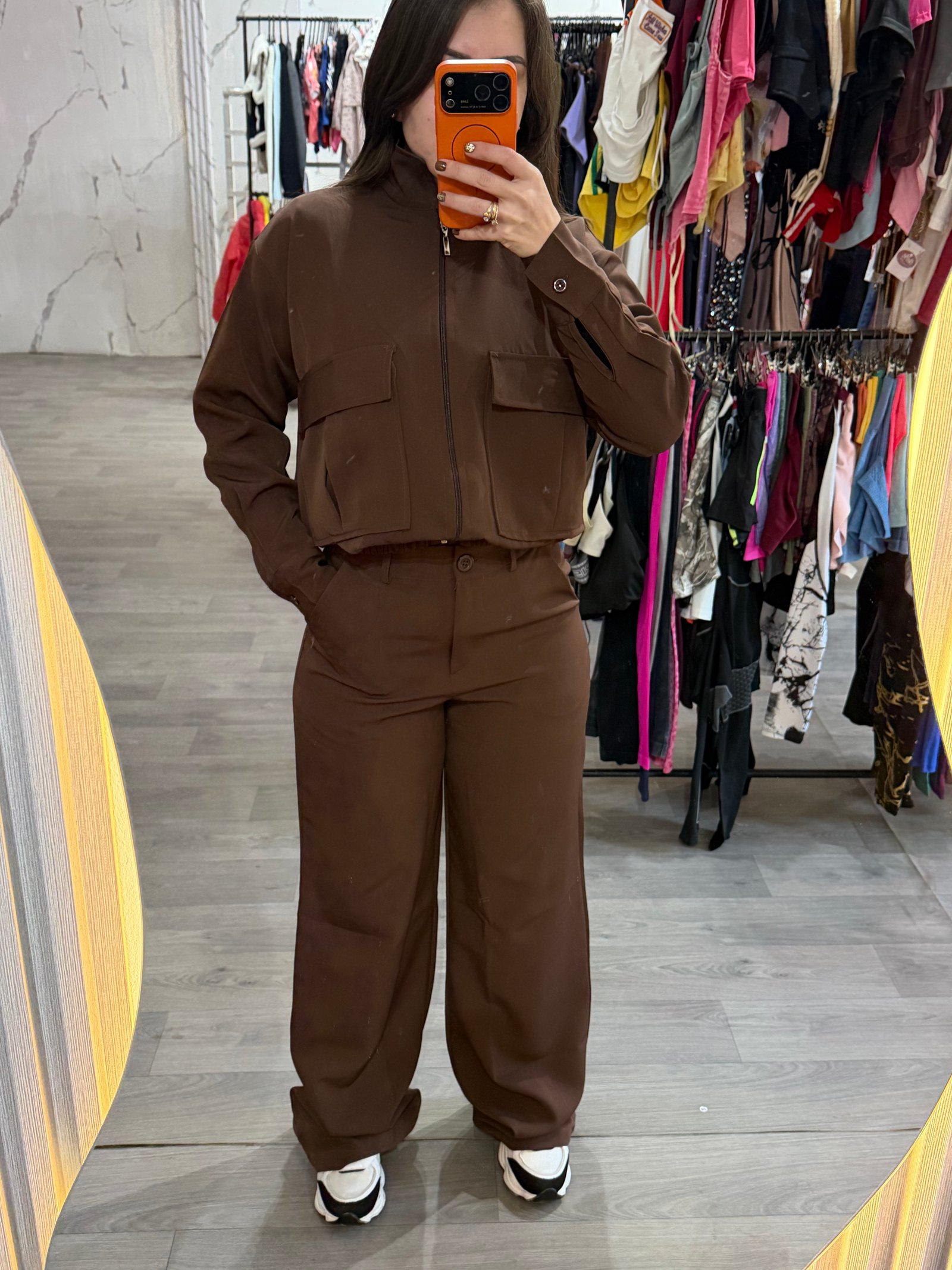 Conjunto campera y pantalon