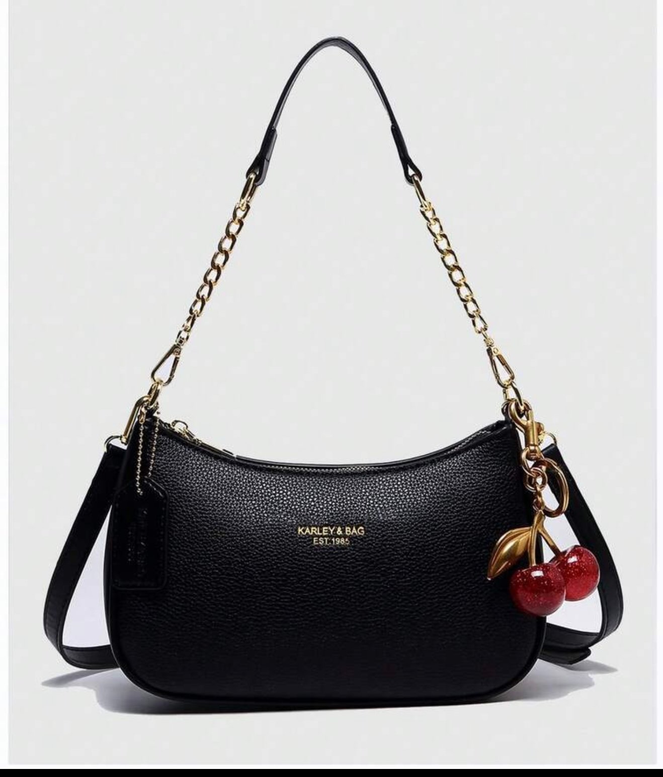 Cartera con diseño de cereza
