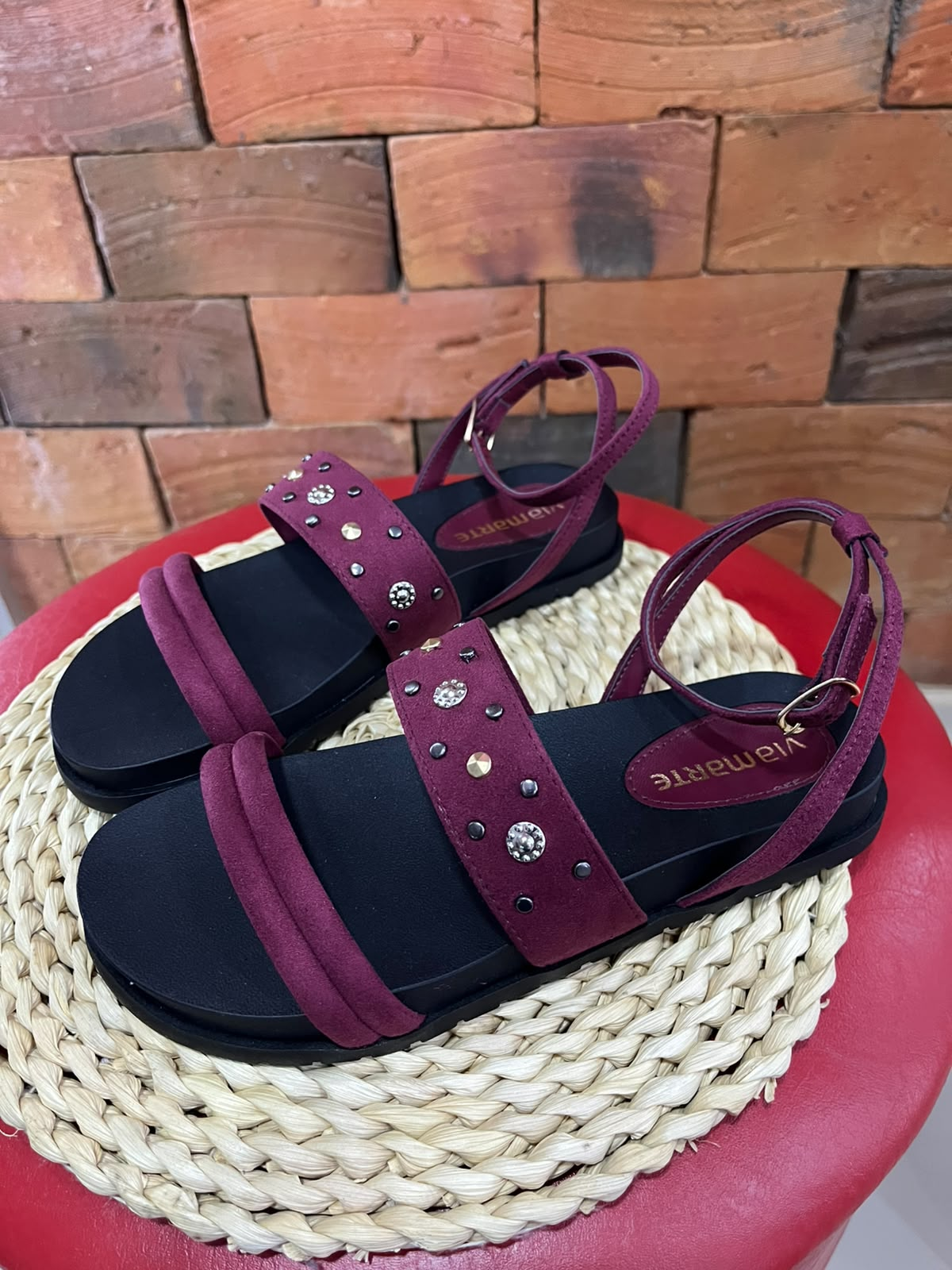 SANDALIA VIAMARTE C/ PIEDRAS