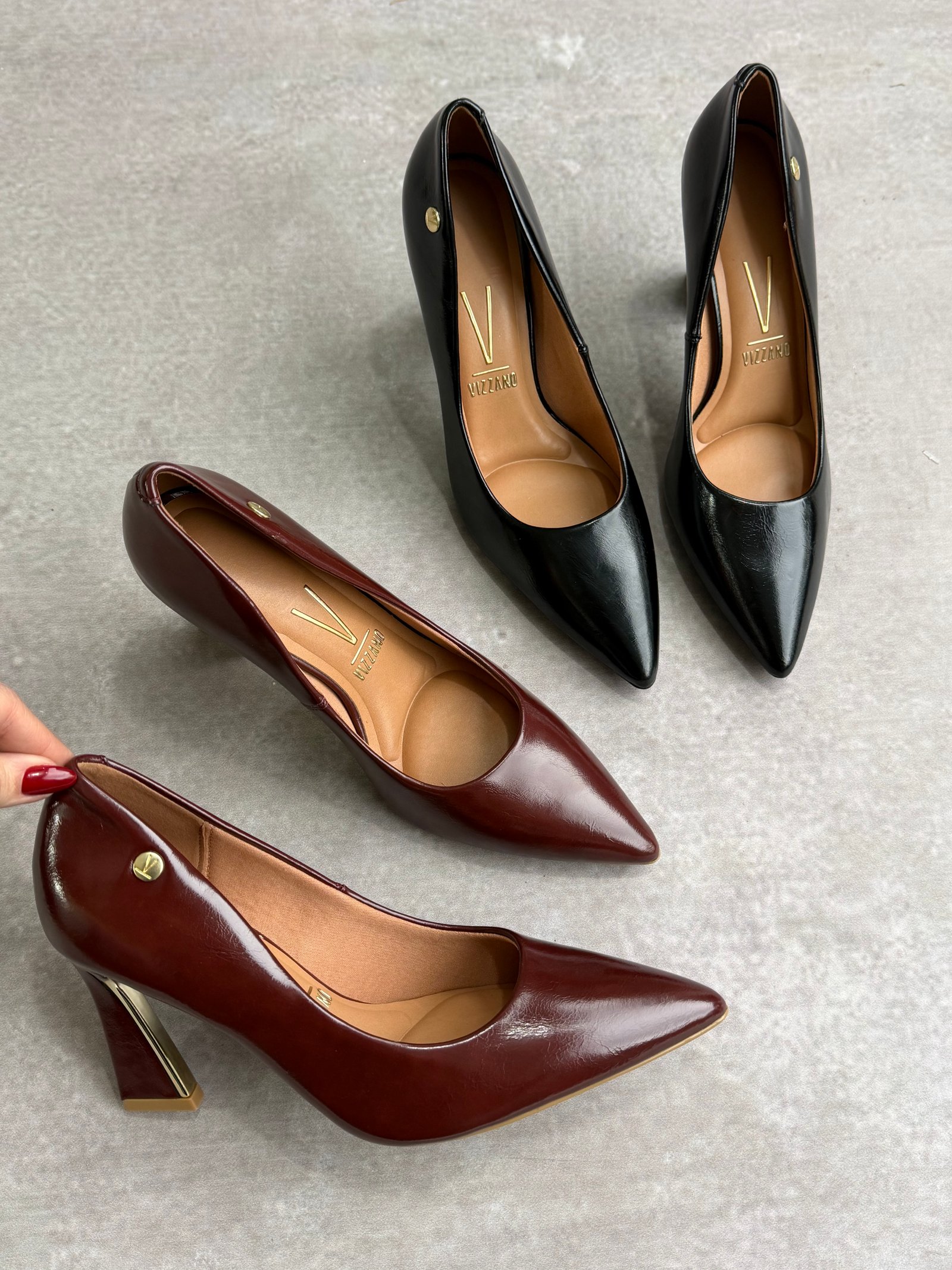 Vizzano stiletto taco7cm