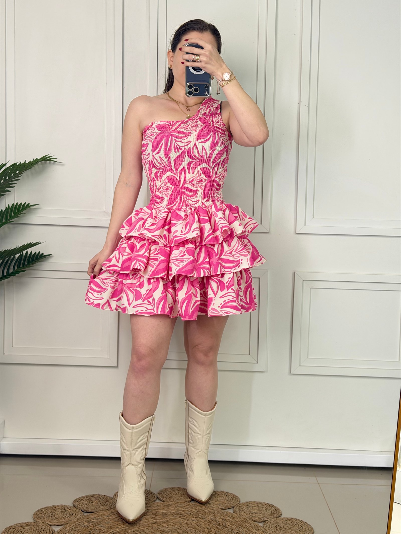 Vestido engomado
