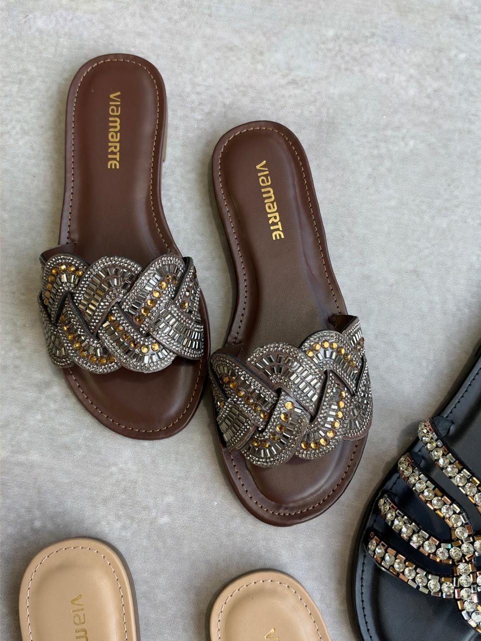 zapatilla Viamarte trensado