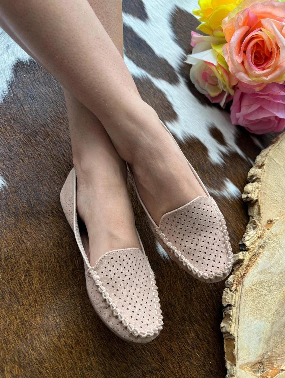 Mocasín vizzano beige