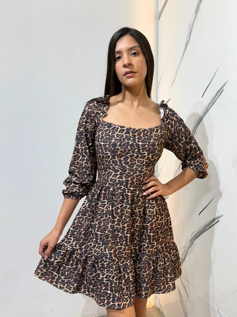 VESTIDO ANIMAL PRINT